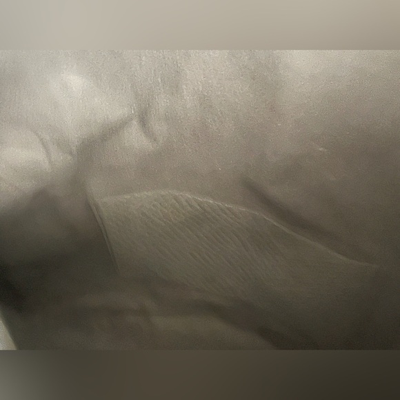 August black suede large fold over Clutch - Picture 7 of 7